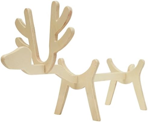Wooden DEER wine bottle holder/rack great wedding gift, creative wine ornaments/deer style wine rack/wooden wine rack