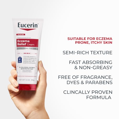 Eucerin Eczema Relief Cream and Body Wash, 13.5 FL OZ - image 7
