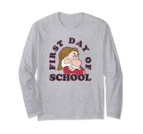 T-shirt Blanche-Neige Disney manches longues idéal pour le premier jour d'école