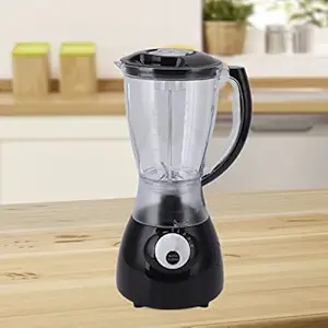 Countertop Blender, Electric Food Mixer Easy Operation EU Plug 220V for Drinking Shop (Black)