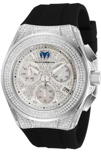 Technomarine TM-118107 Cruise Pave Unisex 45mm Silver Watch