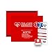 StoreSMART - Vial/File of Life: Medical Info Pocket - Letter Size - Magnetic Back - 5-Pack - Red - VOLFJ85PQRM