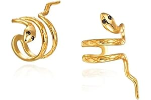 Clip-On Snake Earring: A Stunning Addition to Your Jewelry Collection