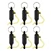 6Pcs Planer Release Clips Heavy Tension Snap Release Clip Mini-Otter Planer Release for Off Shore Fishing