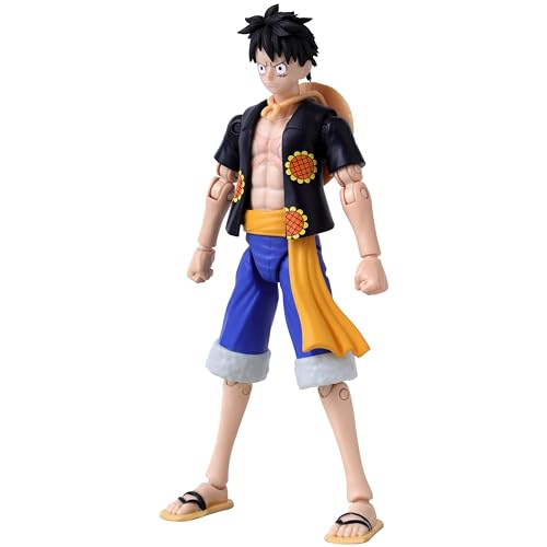 Image of ANIME HEROES - One Piece - Monkey D. Luffy Dressrosa Verison Action Figure