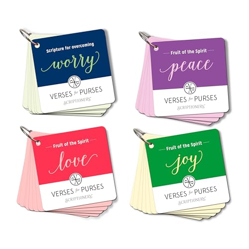 Cartes avec versets Fruit of the Spirit pour briser l'anxiété et retrouver la paix