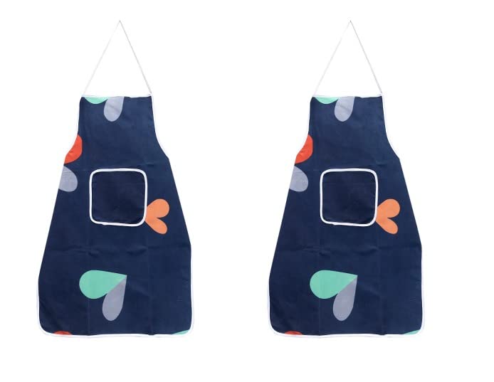 AAZEEM Cotton Kitchen Apron with Front Pocket Waterproof Back Restaurant For Men & Women UNISEX