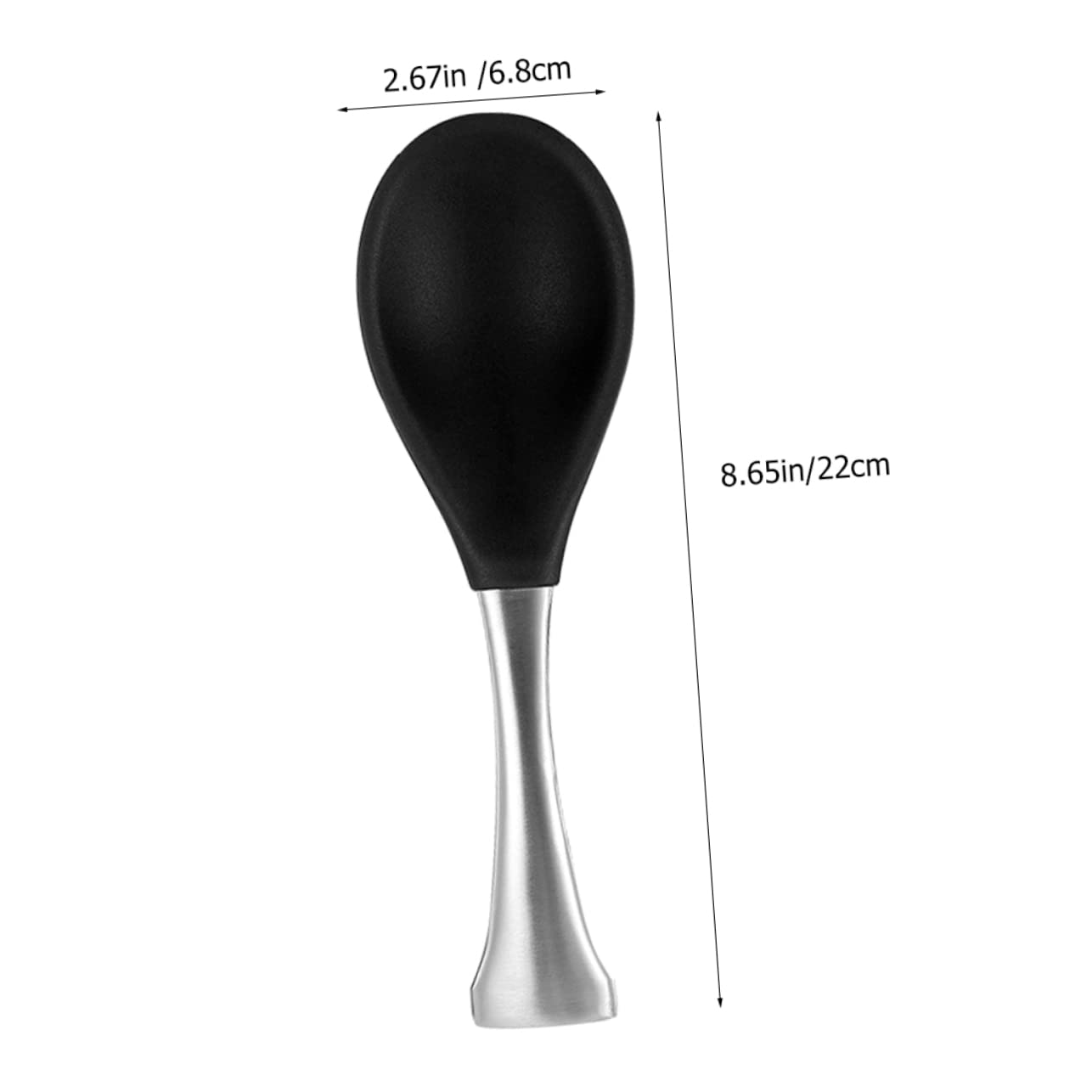BRIGHTFUFU Portable Rice Spoon Standing Rice Paddle for Serving and Scooping Easy to Clean for Home Cooking