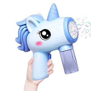Kexpery Jednorożec Pistolet na Bańki dla Dzieci