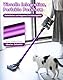 Verlängerungsrohr für Dyson Staubsauger V7 V8 V10 V11 V15 – Ersatz Rohr & Zubehör kompatibel mit Dyson Saugrohr, Schnellverschluss, Violett, 72.5 cm, Lila