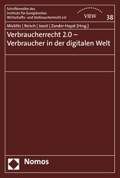 Paperback Verbraucherrecht 2.0 - Verbraucher in Der Digitalen Welt [German] Book