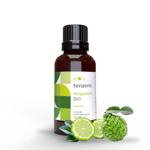 TERPENIC - Aceite esencial de Bergamota (Citrus bergamia) - BIO - 30ml - Uso Oral - 1 unidad