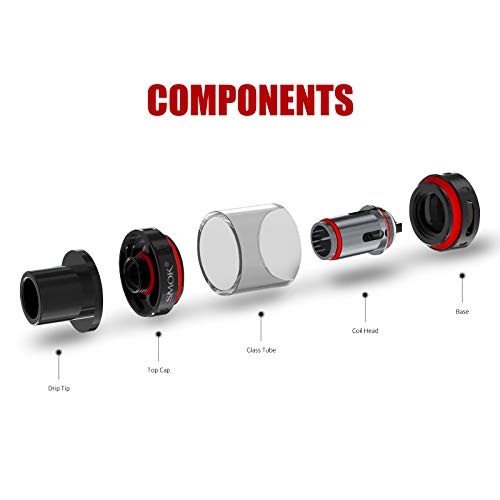 SMOK-Vape-Pen-Tank-Black-E-Cigarette-Vape-Tank-2mL-No-Nicotine