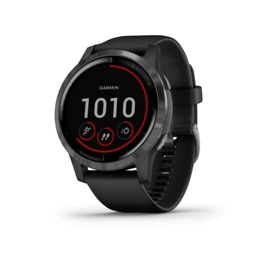 Garmin Vivoactive 4 Reloj inteligente con GPS y funciones de control de la salud durante todo el día, color negro