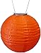 Produktbild Allsop Haus und Garten, rund, 25,4 cm Soji Solar Laterne Orange