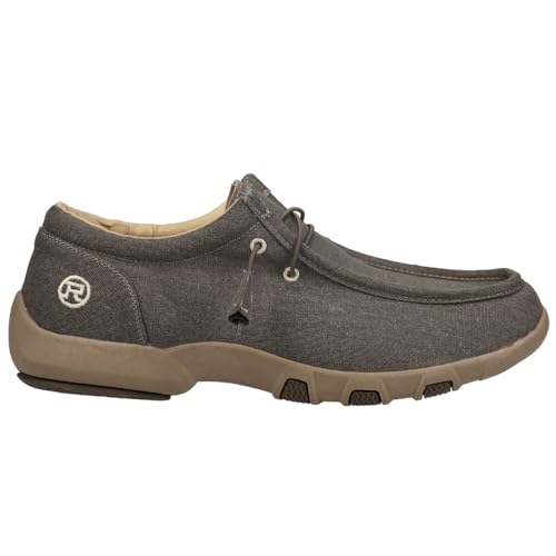 ROPER Mens Chillin Low Slip On Casual Shoes - Brown