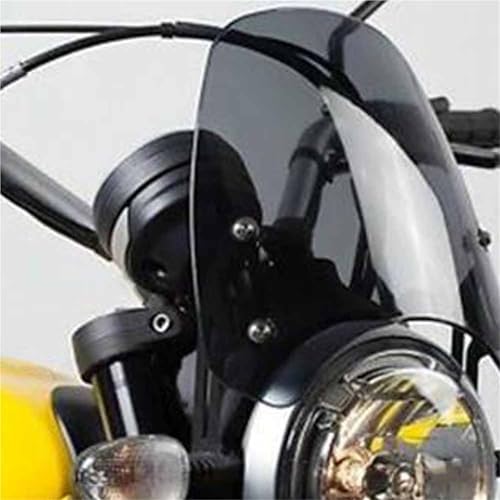 Déflecteurs de vent pour Ducati Scrambler 2015-2019 avec support de fixation noir