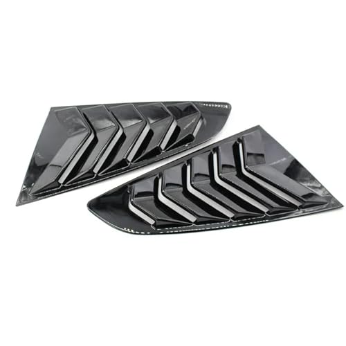 Rejilla trasera para Ford Mustang 2015-2020 moldura lateral negro brillo