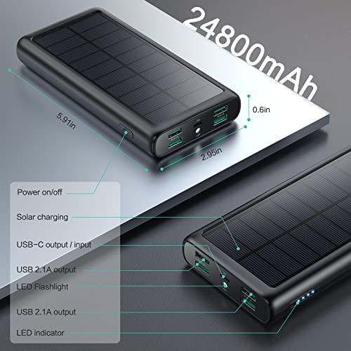 Ekrist Powerbank 26800mAh【Alta capacità & Ricarica...