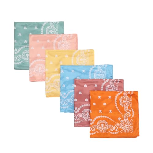 Bandana en satin premium au motif cachemire fin Bioworld pour une élégance adulte raffinée