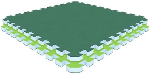 1" Jumbo Reversible SoftFloors Interlocking Comfortable EVA Foam Rubber