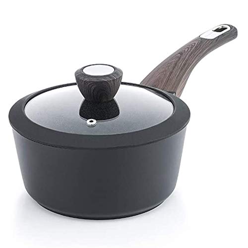 Milk Pan,Saucepan with Lid for Soup,Stew,Sauce,Pasta & Reheat Food