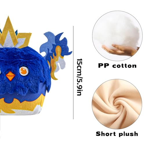 POPOYU Blox Fruits Plüschtier,Blox Fruits Kuscheltier Plüsch Weiches Stofftierkissen,Cartoon Fuchs Blox Fruits Plüschtier für Kinder Geschenke,Bloxfruits Plüschfiguren für Fans-Geburtstagspuppe