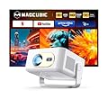 Magcubic Mini Projector with Wifi and Bluetooth, Smart Portable Projector, 260 ANSI & 2K Support, Auto Focus & Keystone, 180° Rotatable Portable Movie Proyector for Home Outdoor HY300GT