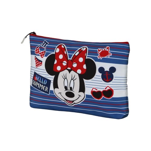 Disney Minnie Mouse Summer-Neceser Soleil, Azul, 30 x 22 cm