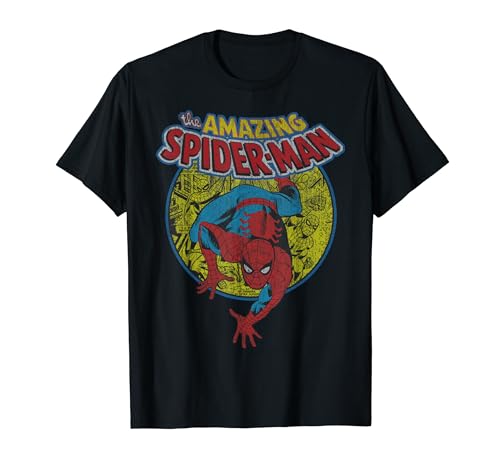 Marvel Amazing Spider-Man Vintage Comic T-Shirt