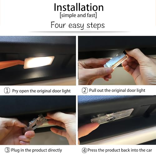 Luces LED de puerta para autos Alfa Romeo compatibles miniatura 5