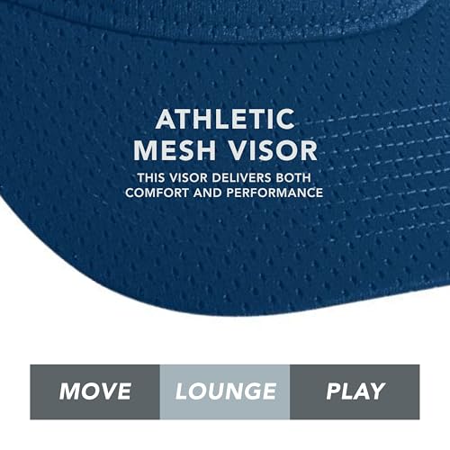 Image of Augusta Sportswear Women's Athletic Mesh Visor - Stylish Sun Hat for Golf, Running, and Outdoor Activities