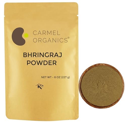 CARMEL ORGANICS Bhringraj Powder 8 Ounce