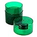 Tightvac - Premium Airtight Herb Storage Container - Holds ½ oz to 3 ounces - Keep Your Herbs and Dry Goods Fresh and Flavorful. Green Tint