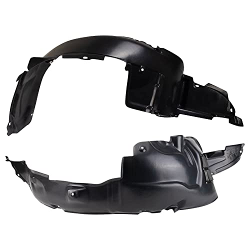 Image of TRQ Inner Fender Liner Set Compatible with 2006 Kia Optima KI1248101 KI1249105