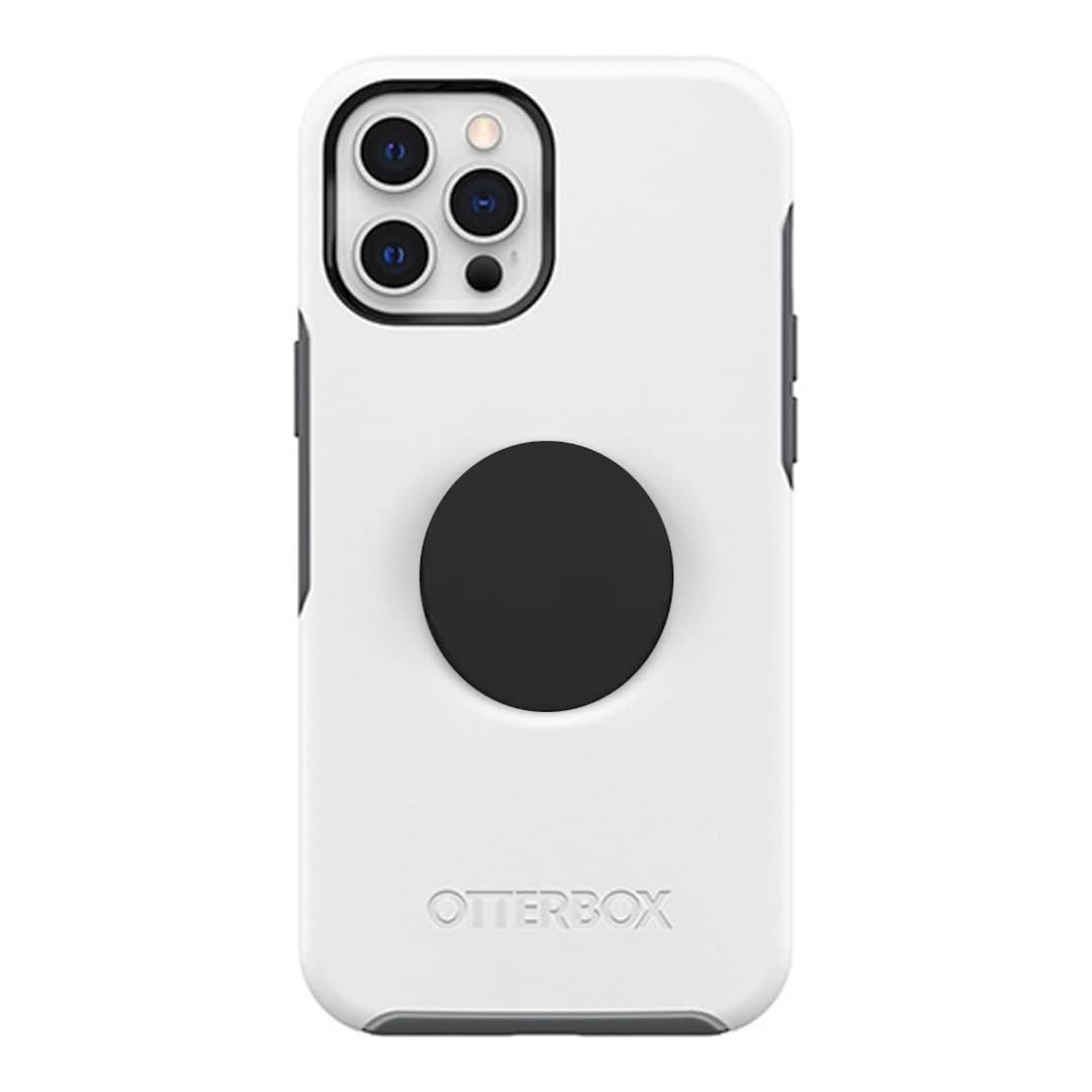 Coque OtterBox iPhone 12 antichoc avec support PopGrip Vortex Polaire