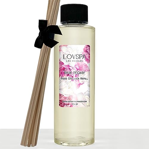 Pink Peony Reed Diffuser Refill 4 oz Bundle miniatura 2
