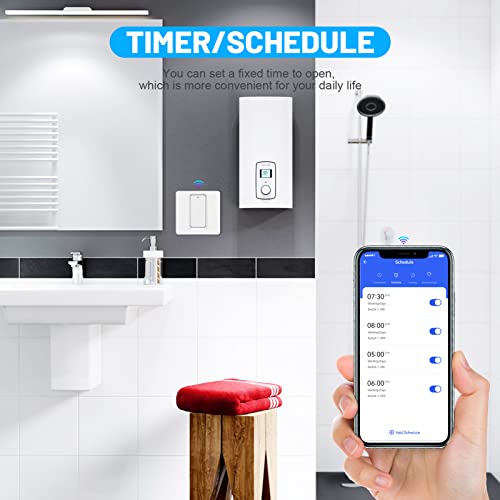 XUELILI WiFi Water Heater Switch, Immersion Heater Smart Timer Switch - Image 4