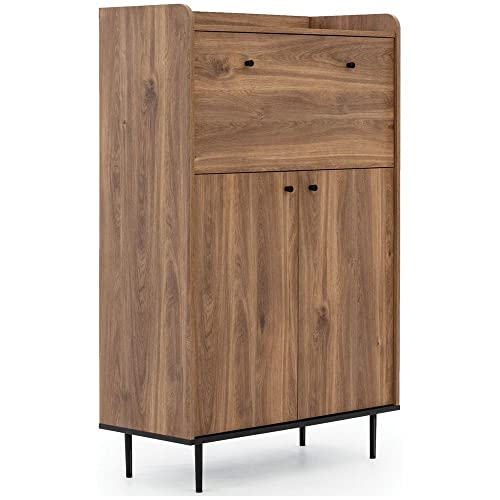 Lomadox Barschrank in Eiche Nb. Wohnzimmer Möbel im modernen...