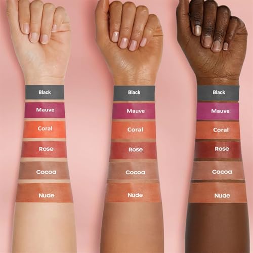 Image of Lip Stain Peel Off Lip Liner Moisturizing Long-Lasting & Waterproof Black | Lip Stain Transfer Proof & Plumping, Non-Stick Cup Nourishing Gentle Formula for Natural Full Lips