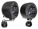 (2) Polk Audio DB402 4" 270w Marine Tower Speakers+Enclosures