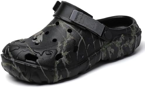YUKTOPA Womens Clogs Shoes Unisex Summer Garden Clogs Shoes Non-Slip Quick Drying Sandals Casual Slippers