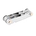 Thread Measuring Gage Stainless Steel Adjustable Thread Plug Gage Magnetic Screw Pitch Gage Measuring Tool(Metric/Imperial(52pc))