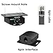 Bass Control Knob Remote Amplifier Replacement Bass Controller Car Audio Adjustable with 6-pin Extension Cord for Subwoofer - 4M/13.12FT Cable
