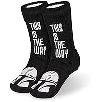 Disney The Mandalorian Calcetines Hombre Antideslizantes,