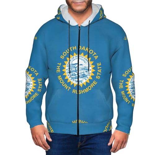 Sweat à capuche homme EdWal veste zippée manches longues poches - 4