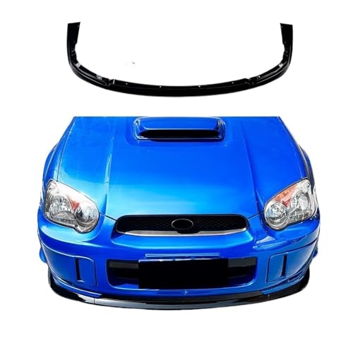 ZGGRB 3pcs Front Lip Spoiler for Subaru Impreza WRX STI 2004-2005 ABS Plastic Splitter Bumper Chin Body Kit Modified Accessories