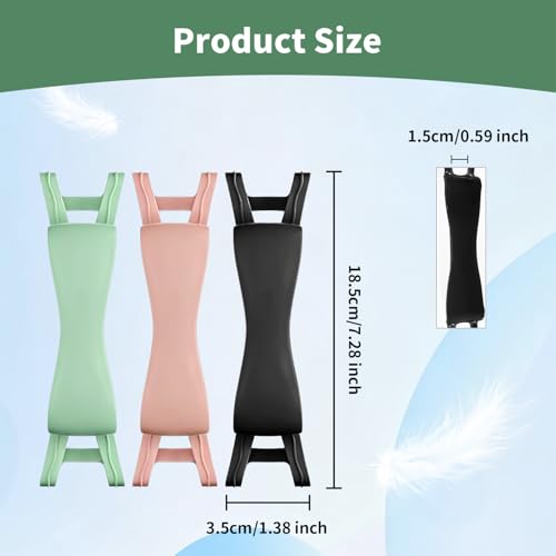 RUGBOL Handgurt Set, 3 Stück, Stretchbarer und Komfortabler Halter für Tablet-PCs, Ideal für das Lesen im Bett oder im Freien, Geeignet für Geräte von 4-8 Zoll
