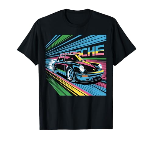 930 964 911 Coche Deportivo Turbo Camiseta