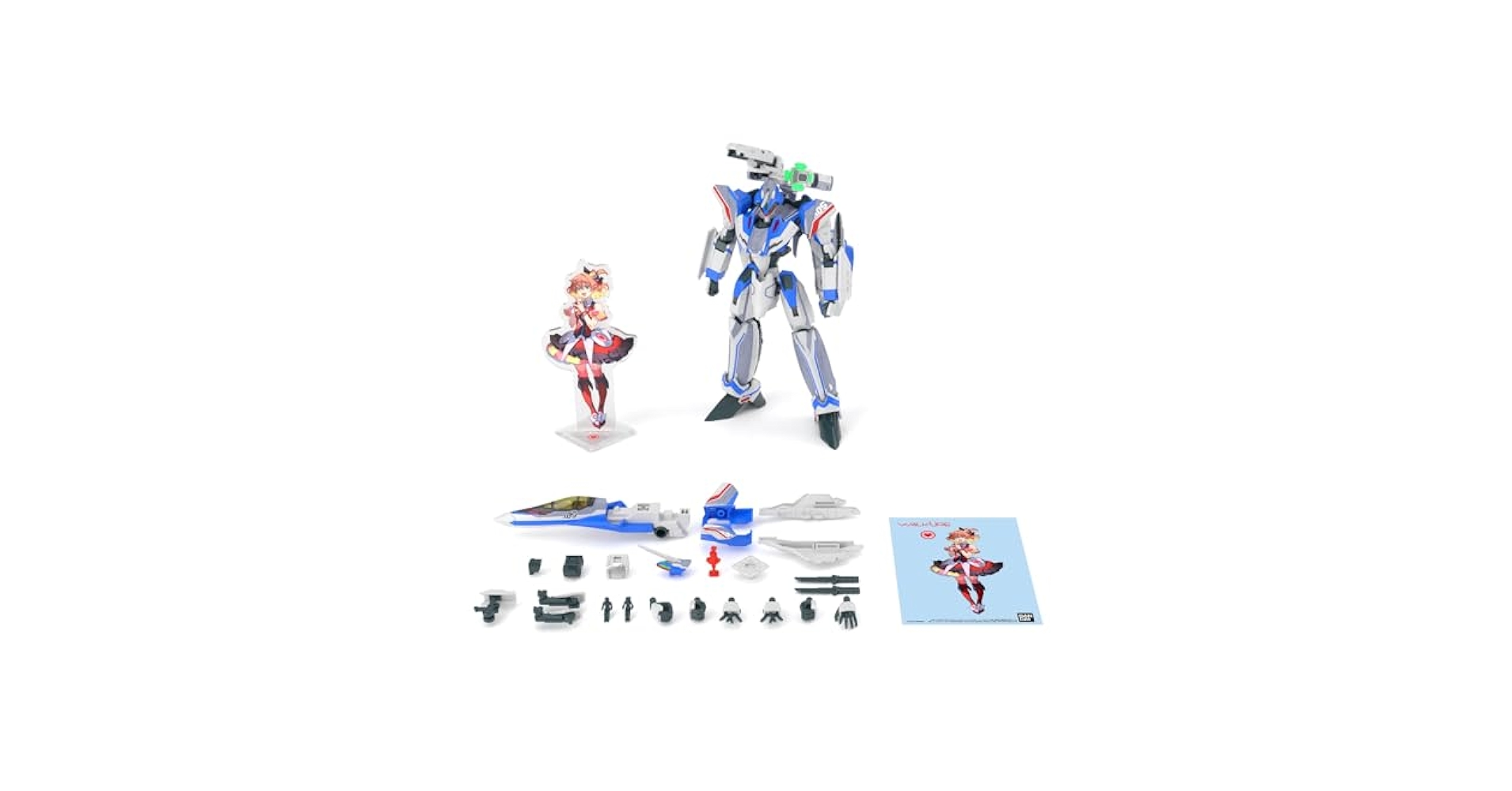 VF-31J ​ジークフリード(ハヤテ・インメルマン機) ​クリアカラ－ バンダイ 1/72 ​VF-31J ​ジークフリード(ハヤテ・インメルマン機